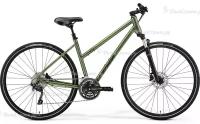 Велосипед Merida Crossway 300 Lady (2021) Зеленый 20 ростовка