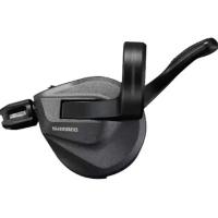 Шифтер Shimano Deore XT, M8100, левый, 2 скорости, без индикатора, трос 1800мм, черный, без упаковки