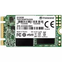 SSD диск Transcend M.2 2242 430S 512 Гб SATA III 3D NAND (TS512GMTS430S)