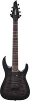 JACKSON JS Series Dinky™ Arch Top JS22Q-7 DKA HT, Amaranth Fingerboard, Transparent Black Burst электрогитара, цвет черный берст