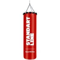 Мешок боксёрский Sport Elite STANDART LINE 110см, d-34, 40кг, красный
