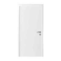Дверь капель белая пластиковая одностворчатая Моноколор гладкий 800мм