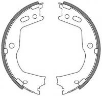 Комплект тормозных колодок, стояночная тормозная система Roadhouse 466600