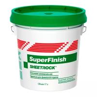 Шпатлевка известково-полимерная Sheetrock SuperFinish 17 л