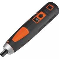 Отвертка аккумуляторная BLACK+DECKER BD40K4, ION, USB провод, 4 насадки, кейс