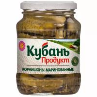 Консервация Огурцы Кубань корнишоны маринованные, 350г