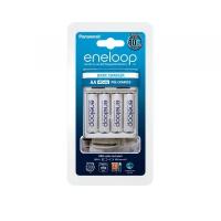 Зарядное устройство Panasonic Eneloop Basic (K-KJ61MCC40USB) для AA/AAA + 4шт AA 1900mAh с USB