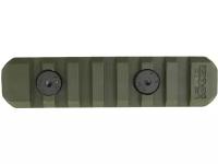 Планка Пикатинни Fab Defense на M-LOK цевья Vanguard 7 слотов / Зеленый (OD Green)