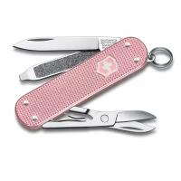 Нож-брелок Victorinox Classic SD Alox Colors, 58 мм, 5 функций, "Cotton Candy"