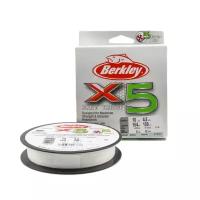 Плетеная леска Berkley X5 150м Полупрозрачная 0,12мм 4,5кг