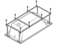 Монтажный комплект для ванны SANTEK Тенерифе XL 170х70