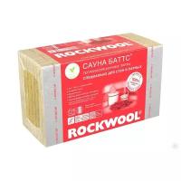 Каменная вата Rockwool Сауна Баттс, 1000 x 600 x 50 мм, 8 плит