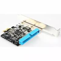 Контроллер PCI-E SATA ESPADA (PCIE005) 2port+IDE+2eSATA, RAID