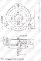 Опора Передней Стойки Toyota Ipsum '01-/ Noah/Voxy Azr6# 01-07 Sat арт. ST-48609-44040