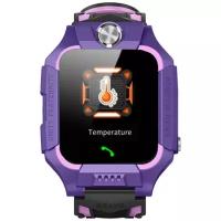 Детские умные часы SBW Smart Baby Watch 3 Фиолетовые + приложение