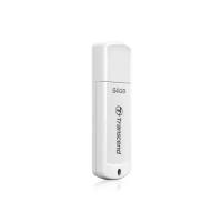 Флешка USB Transcend Jetflash 370 64ГБ, USB2.0, белый [ts64gjf370]