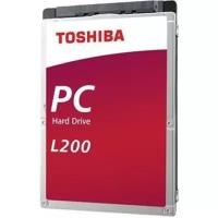 Жесткий диск 2.5" Toshiba L200 1ТБ, SATA III, 128 Mb, 5400 rpm (HDWL110UZSVA)