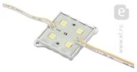 Модуль светодиодный JazzWay 5050/4leds желтый IP65