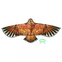 Воздушный змей «Ястреб», с леской, цвета микс