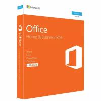 Microsoft Office для дома и бизнеса 2016, коробочная версия, русский, кол-во лицензий: 1, срок действия: бессрочная