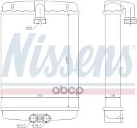 Радиатор Отопителя Mb: C-Class (W202) C 180 (202.018)/C 200 (202.020)/C 200 Cdi (202.134)/C 200 D (202.120)/C 200 D (202.122)