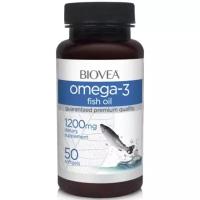 Omega-3 BIOVEA Fish Oil 1200 mg 50 caps