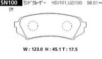 (sumitomo-яп.) колодки тормозные Advics / Sumitomo SN100