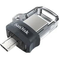 USB Flash накопитель 128GB SanDisk Ultra Dual Drive m3.0 (SDDD3-128G-G46) USB 3.0 + microUSB (OTG) Черный