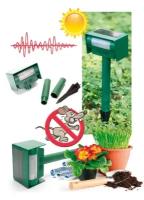 Прибор для отпугивания животных ультразвуковой на солнечной батарее (solar ultrasonic powered animal repeller) Bradex TD 0338