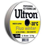 Леска ULTRON Fluo Winter 0,28мм 8.5кг 30м флуоресцентная