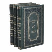 Книги Александр Блок "Собрание сочинений" в 6 томах в кожаном переплете / Подарочное издание ручной работы / Family-book