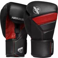 Боксёрские перчатки Hayabusa T3 чёрного/красного цвета (14 Oz)