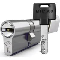 Цилиндр MUL-T-LOCK MTL-600 с перекодировкой (4+1+1)кл. 70 ТФ (35Тх35мм), никель, ключ-вертушка, флажок