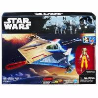 StarWars Hasbro Игрушка Звездные Войны (Hasbro Star Wars Rebels Hera Syndullas A-Wing) Гера Синдулла и корабль