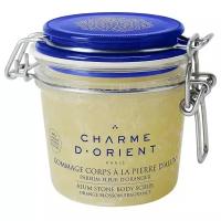 Charme d'Orient Гоммаж квасцовый с ароматом зеленого чая 300гр./ Gommage corps à la pierre d’alun parfum the Vert