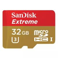 Карта памяти SanDisk Extreme microSDHC Class 10 32GB (4K)