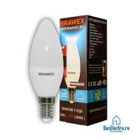 Лампа BRAWEX E14 B35 6Вт 4000K