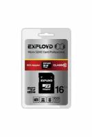 Карта памяти EXPLOYD 16GB MICROSDHC CLASS 10