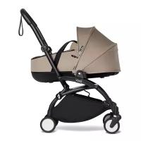 YOYO² BABYZEN Коляска 0M+ Taup Bassinet, черная рама