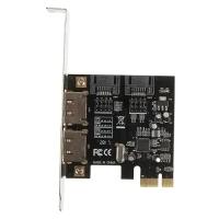 Контроллер PCI-E ASM1061 SATA III 2xE-SATA 2xSATA Ret