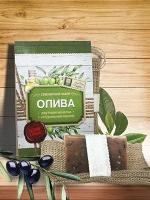 Мочалка с мылом "Олива"