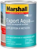 Эмаль Marshall Export Aqua Enamel по дереву и металлу 2.5 л черная