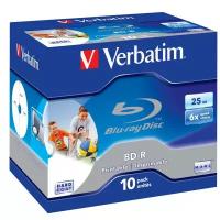 Blu-ray диск VERBATIM BD-R 25GB 6x Printable JC