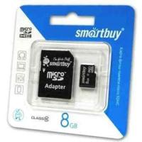 Карта памяти microSDHC Smartbuy 8Gb