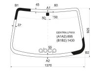 Стекло Лобовое Chevrolet Aveo 4/5d 06-11/Daewoo Gentra 4d 06-11 XYG арт. GENTRA LFW/X