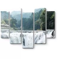 Модульная картина Picsis Водопад Шифен, Тайвань (101x82)