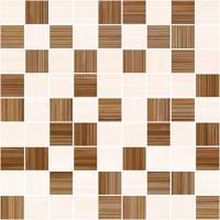 Мозаика Ceramica Classic Enigma Stripes Мозаика т.бежевый+бежевый 30х30 300x300 мм (Керамическая плитка для ванной)