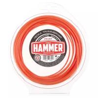 Леска для триммеров HAMMER ROUND, 2,4 мм, 15 м,м круг