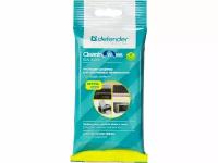 Салфетки чистящие для поверхностей, Defender Cleaning wipes, Optima, 20 штук в пакете с европодвесом