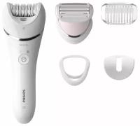 Эпилятор Philips BRE710 Epilator Series 8000, белый